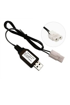 Evimdeyokyok 9.6V Nı-Cd / Nı-Mh Oyuncak Bataryası Usb Şarj Kablosu