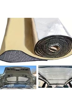Evimdeyokyok Alüminyum Folyolu Kendinden Yapışkanlı 6Mm 100X100 Oto Ses Ve Isı Yalıtım Malzemesi