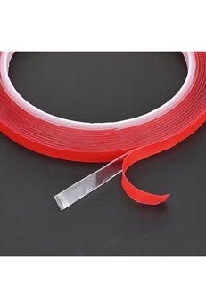 Evimdeyokyok Silikon Çift Taraflı Montaj Bandı Şeffaf 10 Mm X 5 Metre – Güçlü Yapışkanlı Tape