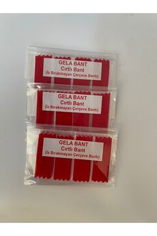 Evimdeyokyok 12 Ad. Cırt Bant Çerçeve Tablo Asma Bantı Cırt Bant Siyah