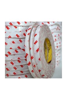 Evimdeyokyok 3M İnce Çift Taraflı Pet Şeffaf Bant 50Mm X 50 Metre