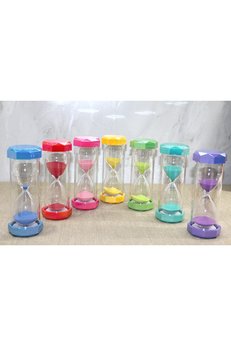 Evimdeyokyok Plastik Çerceveli Renkli 5 Dk Kumsaati Alk4562