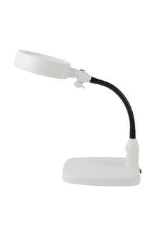 Evimdeyokyok Masaüstü 10X Led Işıklı Büyüteç Okuma El Sanatları Onarım Büyüteç 7765