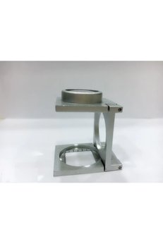 Evimdeyokyok 20 Mm Büyüteç Lup Dokumacı Büyüteci Full Çelik Katlanabilir Th9007A