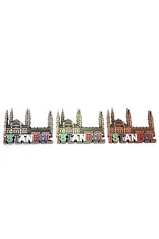 Evimdeyokyok İstanbul Temalı Metal Magnet Alk3341