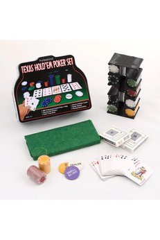 Evimdeyokyok 200 Chip Ve 2 Adet İskambil Kağıt Setine Sahip Poker Oyunu Alk2601
