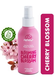 Metapet Doğal Japon Kiraz Çiçeği Evcil Hayvan Parfümü Koku Giderici Sprey Yavru Köpeklere Uygun 150ml