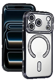 Shc42000 Apple İphone 17 Pro Joke Si̇mli̇ Magneti̇csafe Kılıf - Si̇yah-(5796) - Tygo9258-8810