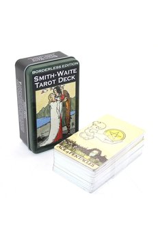 Evimdeyokyok Smıth-Waite Metal Kutulu Tarot Kartı Alk2814