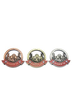 Evimdeyokyok İstanbul Temalı Metal Magnet Alk3338