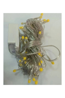Evimdeyokyok 10M 100 Led Damla Uçlu Led Işık Beyaz Işık Şeffaf Kablo