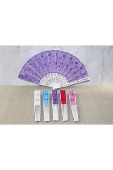 Evimdeyokyok Plastik Pullu Yelpaze Alk3568
