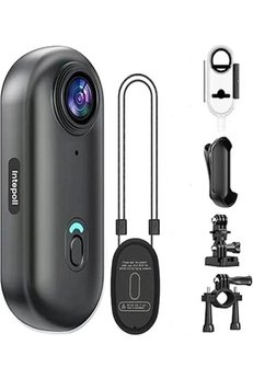 Evimdeyokyok Mini 4K Wifi Aksiyon Kamerası Vücut Kamerası Giyilebilir Video Kaydedici Hafıza Kartı Dahil