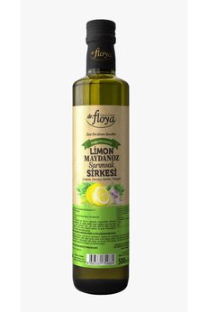 Aleyna Baharat Limon Sarımsak Maydanoz Sirkesi Doğal Fermantasyon Lemon Garlic Parsley Vinegar 500 Ml