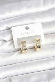 Shopwave Pi̇ri̇nç Gold Renk Halka Kadın Küpe
