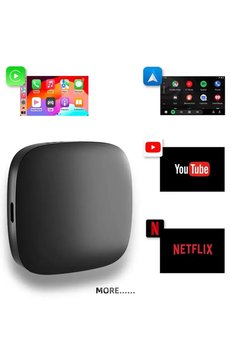 Evimdeyokyok Wireless Carplay Android Araba 4 Çekirdekli Akıcı Fullhd 1080P Wifi 2.4/5G 2Gb/32Gb