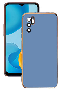 Buti̇k Xi̇aomi̇ Redmi̇ Note 11 Se Kılıf Volet Si̇li̇kon - Mavi̇-(5796)