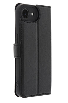 Buti̇k İphone 16E Kılıf Trend S Plus Kapaklı Kılıf - Si̇yah-(5796)