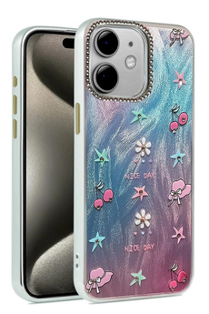 Buti̇k İphone 11 Kılıf Blade Aynalı Desenli̇ Kapak - Desen 4-(5796)