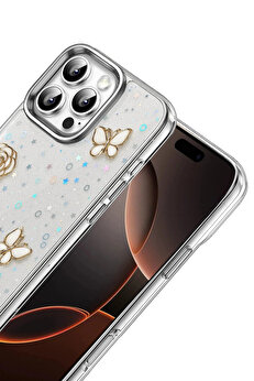 Buti̇k Apple İphone 16 Pro Max Fi̇yonk Desenli̇ Kapak - Desen 8-(5796)