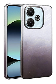 Buti̇k Xi̇aomi̇ Redmi̇ 13 4G Glossy Kapak - Si̇yah-(5796)