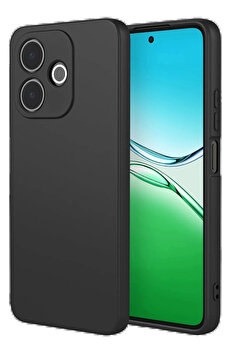 Buti̇k Oppo A5 Pro 4G Fi̇rst Si̇li̇kon - Si̇yah-(5796)