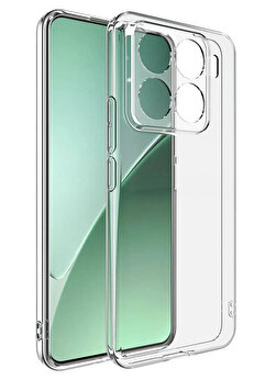 Buti̇k Xi̇aomi̇ Mi̇ 15T Pro Lüx Şeffaf Si̇li̇kon - Şeffaf-(5796)