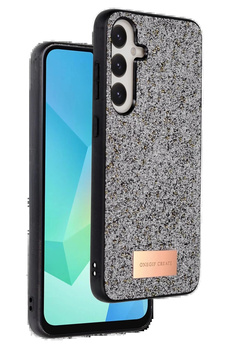 Buti̇k Samsung Galaxy S24 Fe Bri̇ght Si̇mli̇ Kapak - Gümüş-(5796)