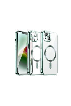Li̇tae İphone 15 Kılıf Kross Magneti̇csafe Kapak - Açık Yeşi̇l