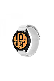 Khayra Watch 20Mm Kr410 Kumaş Kordon - Beyaz