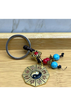 Evimdeyokyok Metal Yin Yang Anahtarlık Alk4454