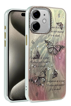 Buti̇k İphone 11 Kılıf Blade Aynalı Desenli̇ Kapak - Desen 6-(5796)