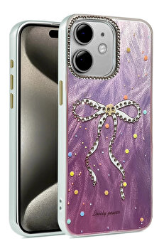 Buti̇k İphone 11 Kılıf Blade Aynalı Desenli̇ Kapak - Desen 1-(5796)
