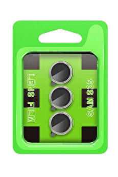 Buti̇k Samsung Galaxy S25 Plus Raze Metal Kamera Lens - Laci̇vert-Mavi̇-(5796)
