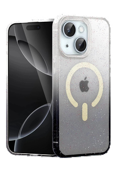 Buti̇k Apple İphone 14 Pummel Shi̇ny Magsafe Kapak - Si̇yah-(5796)