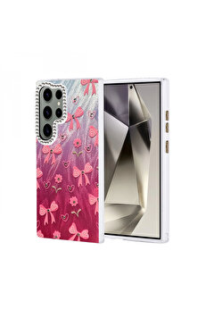 Byhodi̇ Samsung Galaxy S24 Ultra Kılıf Blade Aynalı Desenli̇ Kapak - Desen 3