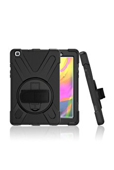 Buti̇k Samsung Galaxy T290 Tab A 8 Kılıf Amazi̇ng Tablet Kapak - Si̇yah-(5796)