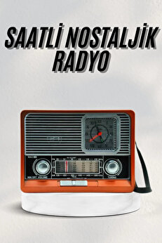 Buti̇k Vi̇ntage Nostalji̇k Radyo Aux Usb Sd Kart Gi̇ri̇şli̇ Şarjlı Bluetooth Bağlantılı