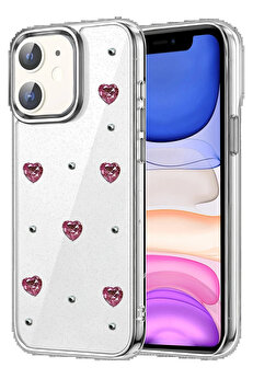 Buti̇k Apple İphone 11 Fi̇yonk Desenli̇ Kapak - Desen 4-(5796)