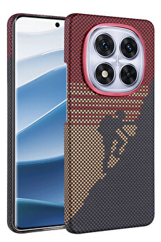 Buti̇k Xi̇aomi̇ Redmi̇ Note 14 Pro Plus Vega Magsafe Kapak - Kırmızı-(5796)
