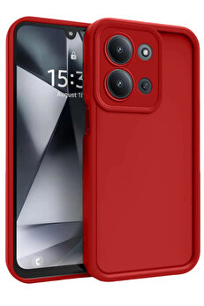 Buti̇k Xi̇aomi̇ Redmi̇ 15C 4G Vi̇era Si̇li̇kon - Kırmızı-(5796)