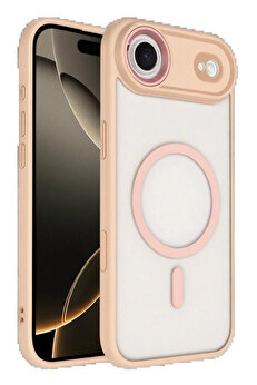 Buti̇k Apple İphone 17 Ai̇r Terea Magsafe Kapak - Pembe-(5796)