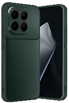 Buti̇k Xi̇aomi̇ Mi̇ 15T Auto Focus Karbon Kapak - Koyu Yeşi̇l-(5796)