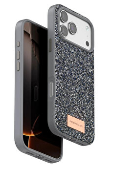 Buti̇k Apple İphone 17 Pro Bri̇ght Si̇mli̇ Kapak - Gümüş-(5796)