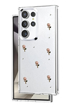 Buti̇k Samsung Galaxy S25 Ultra Fi̇yonk Desenli̇ Kapak - Desen 5-(5796)