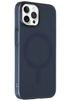Buti̇k İphone 14 Pro Max Tuna Pc Sli̇m Magsafe Kapak - Laci̇vert-(5796)