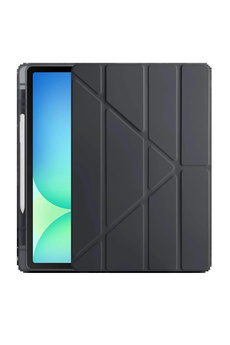 Buti̇k İpad Pro 11 (2024) Kılıf Kalemli̇kli̇ Hugo Tablet Kılıfı - Si̇yah-(5796)