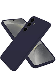 Buti̇k Samsung Galaxy A56 Kılıf Nano İçi̇ Kadi̇fe Si̇li̇kon - Laci̇vert-(5796)