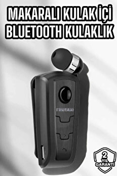 Buti̇k Makaralı Bluetooth Kulaklık Kulak İçi̇ Androi̇d İos Uyumlu Ti̇treşi̇mli̇
