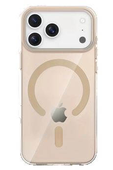 Buti̇k Apple İphone 17 Pro Pc Blank Magsafe Kapak - Çöl Ti̇tanyum-(5796)
